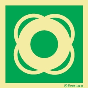 Everlux Self-adhe 300x300 Lifebuoy  | IMPA 334056