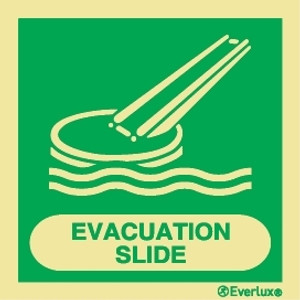 Everlux 200x200 Marine evacuat slide system text | IMPA 334105