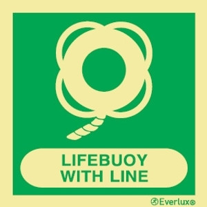 Everlux 200x200 Lifebuoy line complem. text | IMPA 334107