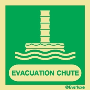 Everlux Adh 300x300 Marine evac chute system | IMPA 334120