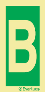Everlux 150x300 Letter B | IMPA 334211
