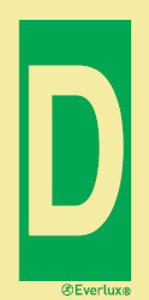 Everlux 150x300 Letter D | IMPA 334213