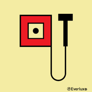 Everlux 150x150 Manually operated call point  | IMPA 336005
