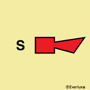 Everlux Self-adhe 150x150 Sprinkler horn  | IMPA 336046