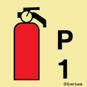 Everlux Adh 200X200 Powder fire exting-1Kg  | IMPA 336084