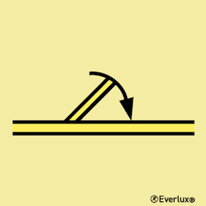 Everlux 150x150 B class fire door self-closing | IMPA 336039