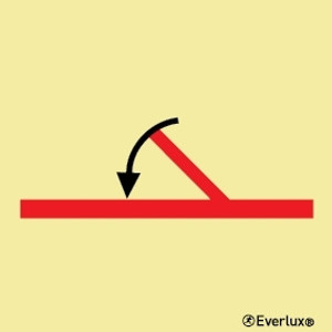 Everlux adh 200X200 A-hinged self-clos fire door | IMPA 336760
