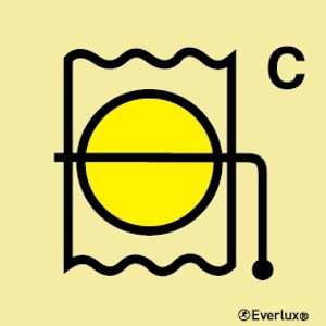 Everlux 200X200 Fire damper for cargo spaces  | IMPA 336786