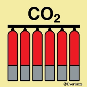 Everlux 150x150 CO2 fixed fire-exting battery | IMPA 336826