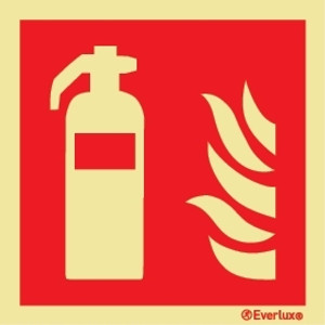 Everlux Self-adhe 200x200 Fire extinguisher | IMPA 336100
