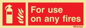Everlux 400x120 For use on any fires fire exting | IMPA 336163