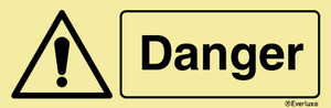 Everlux 400x150 Danger sign  | IMPA 337540
