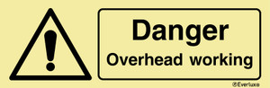 Everlux 400x150 Danger overhead working  | IMPA 337548