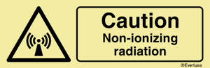 Vinyl 300x100 Caution non-ionizing radiation | IMPA 337673
