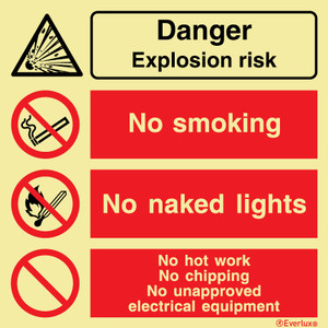 Self-Vinyl 300x300 Danger explosion risk | IMPA 333108