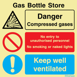 Everlux Adh 300x300 Gas bottle store | IMPA 333125