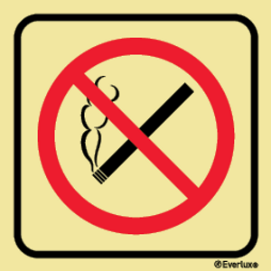 Everlux 200x200 No smoking sign  | IMPA 332420