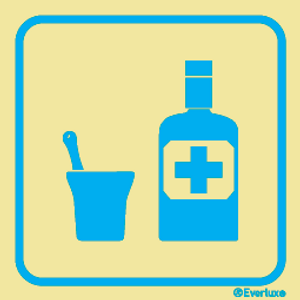 Everlux 200x200 Pharmacy sign  | IMPA 332414