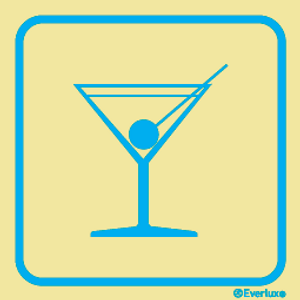 Everlux 200x200 Bar sign  | IMPA 332422