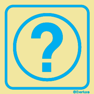 Everlux Self-adhe 300x300 Information sign  | IMPA 332426