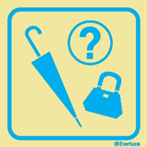 Everlux 400x400 Lost and found sign  | IMPA 332428