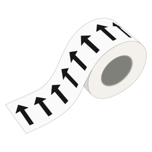 Self-adhe vinyl 25mx50mm Flow arrows  | IMPA 332130