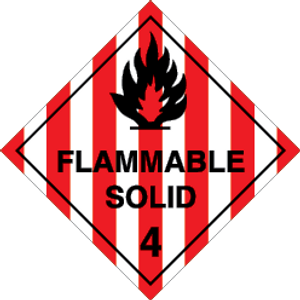 Self-Vinyl 300x300 flam. solids Class 4.1 | IMPA 332210