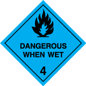 Vinyl 300x300 Subst contact water emit gases 4.3 | IMPA 332212