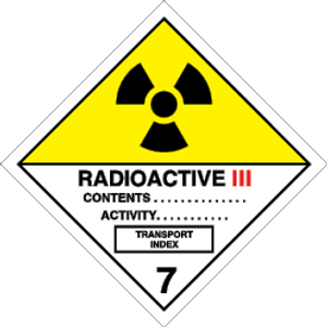 Rigid plastic 200x200 Radio Mat Cat III-yellow | IMPA 332219