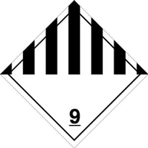 Rigid plastic 100x100 Misce dange subst No.9 | IMPA 332221