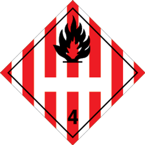 Rigid plastic 250x250 Flam solids4.1-UNnbdisplay | IMPA 332235