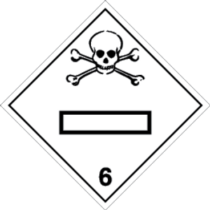 Rigid plastic 300x300 ToxicSubst6.1-UN nbDisplay | IMPA 332240