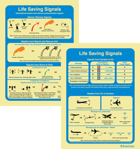 Everlux 200x300 Life saving (double-sided)-ISM | IMPA 331559