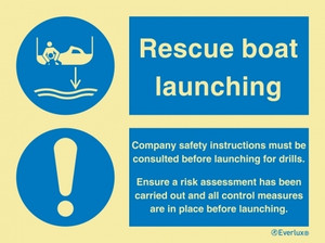 Everlux 300x200 Liferaft launching... | IMPA 335110