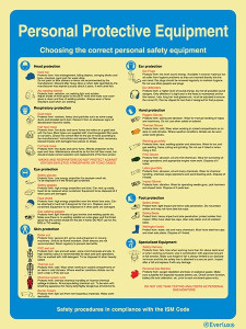 Rigid plastic 400x600 Personal protect equip-ISM | IMPA 331528