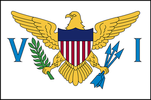Virgin Islands (U.S.A.) Flag (4X6)