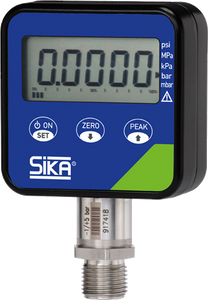 Digital Pressure-Reference Gauge | Range: -1…2.5 bar | Accuracy: +/- 0.2% FS; Zero Point: -1 bar (absolute). Interface: None.