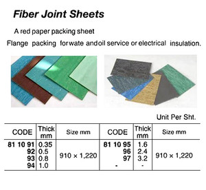 FIBER JOINT SHEET,2.4X910X1220MM