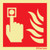 Everlux 200x200 Fire alarm call point sign | IMPA 336101