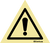 Self-adhe vinyl 0200 General warning sign  | IMPA 337500