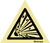 Rigid plastic 0100 Explosive material warning | IMPA 337504