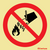 Rigid Plastic 150x150 Do not extinguish water | IMPA 338509