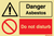 Vinyl 300x200 Danger asbestos-Warn. and prohib | IMPA 333113