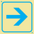 Everlux 300x300 direct. arrow sign  | IMPA 332441