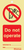 Everlux 75x150 Do not operate-proh temp tie tag | IMPA 332530
