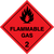 Self-Vinyl 200x200 flamm. gases Class 2.1 | IMPA 332207