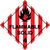 Rigid plastic 250x250 Flammable solids Class4.1 | IMPA 332210