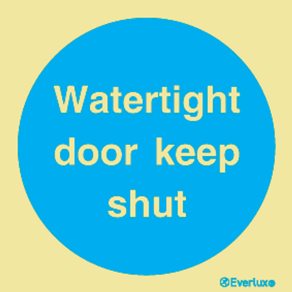 Everlux Self-adh 150x150 Watertight door k. shut | IMPA 335819
