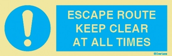 Everlux Self-adh 400x150 E. route k. clear aat | IMPA 335831