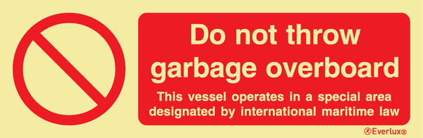 Everlux 300x100 Do not throw garbage overboard | IMPA 338567